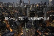 糖心vlog 专区：围观记录存档站