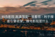 蜂鸟影院 高清图文一点看完 · 利于搜索引擎收录，蜂鸟影院是什么
